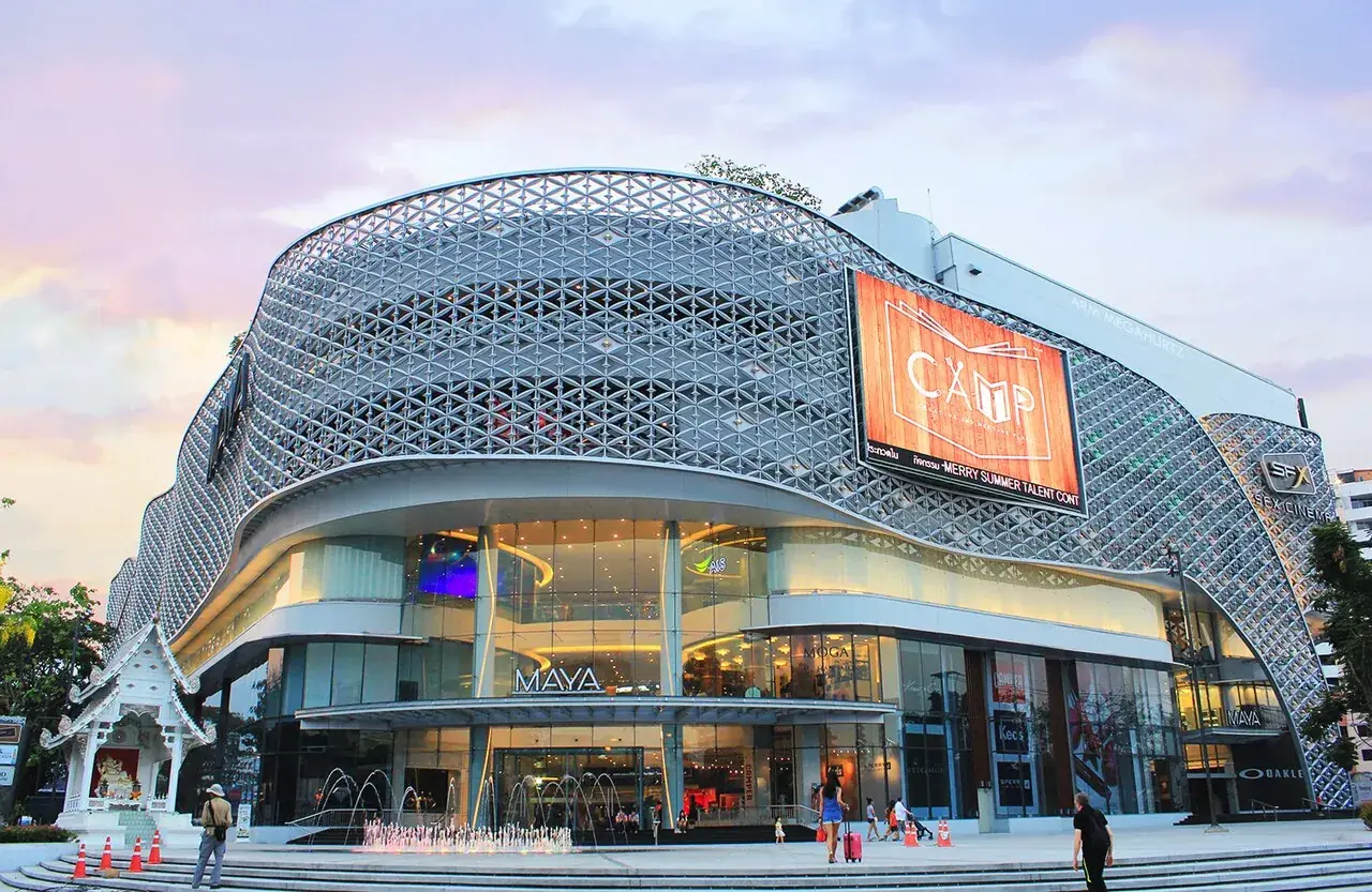 MAYA shopping center at the entrance to Nimmanhaemin