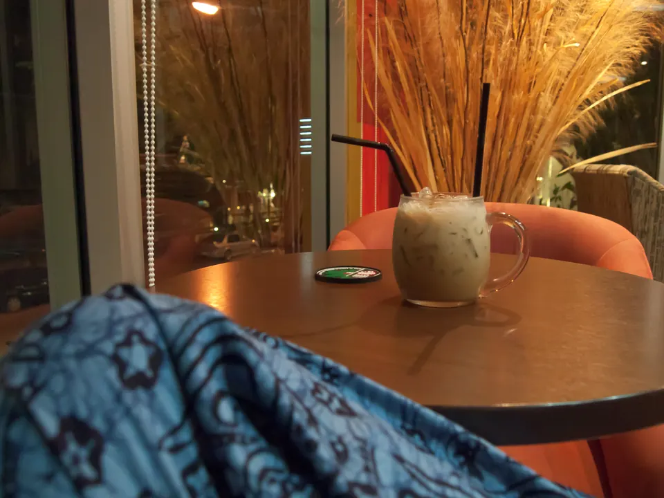 Iced coffee in Chiang Mai